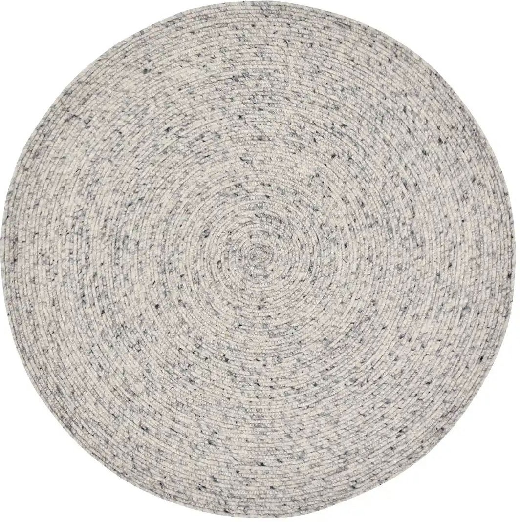 Handweb-Teppich Pito Round ¦ Wolle Ø: 160 Teppiche > Naturteppiche - Höffner