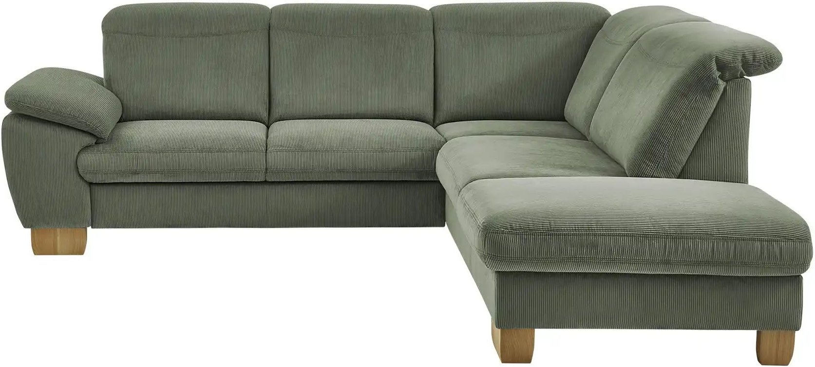 meinSofa Ecksofa Raica-S ¦ grün ¦ Maße (cm): B: 266 H: 91 T: 243.0 Polstermöbel > Sofas > Ecksofas - Höffner