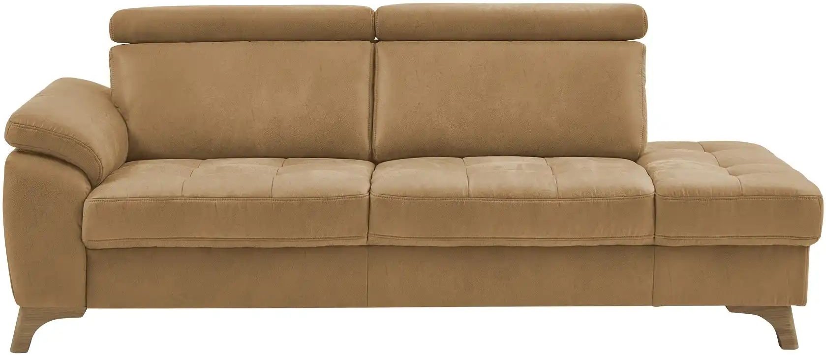 meinSofa Recamiére Chloris ¦ braun ¦ Maße (cm): B: 221 H: 107 T: 102.0 Polstermöbel > Ottomanen & Recamiere - Höffner