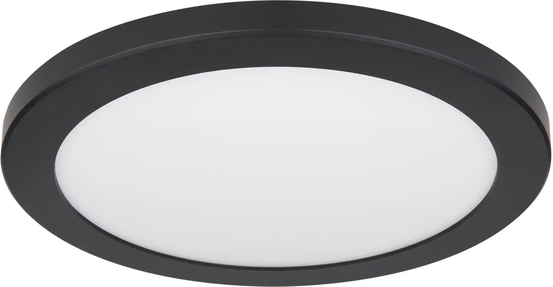 Globo Lighting Deckenleuchte ¦ schwarz ¦ Maße (cm): B: 29,8 H: 1,8 T: 29.8 Lampen & Leuchten > Deckenleuchten - Höffne...