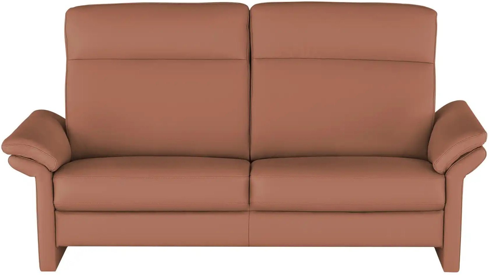 Wohnwert Einzelsofa Leder Mayla ¦ braun ¦ Maße (cm): B: 210 H: 109 T: 96.0 Polstermöbel > Sofas > Einzelsofas - Höffner