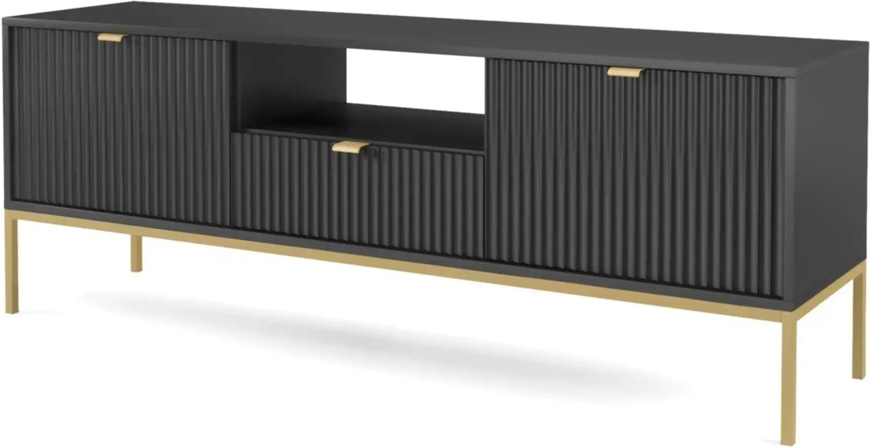 Selsey Lowboard Vellore ¦ schwarz ¦ Maße (cm): B: 154 H: 56 Kommoden & Sideboards > Lowboards - Höffner
