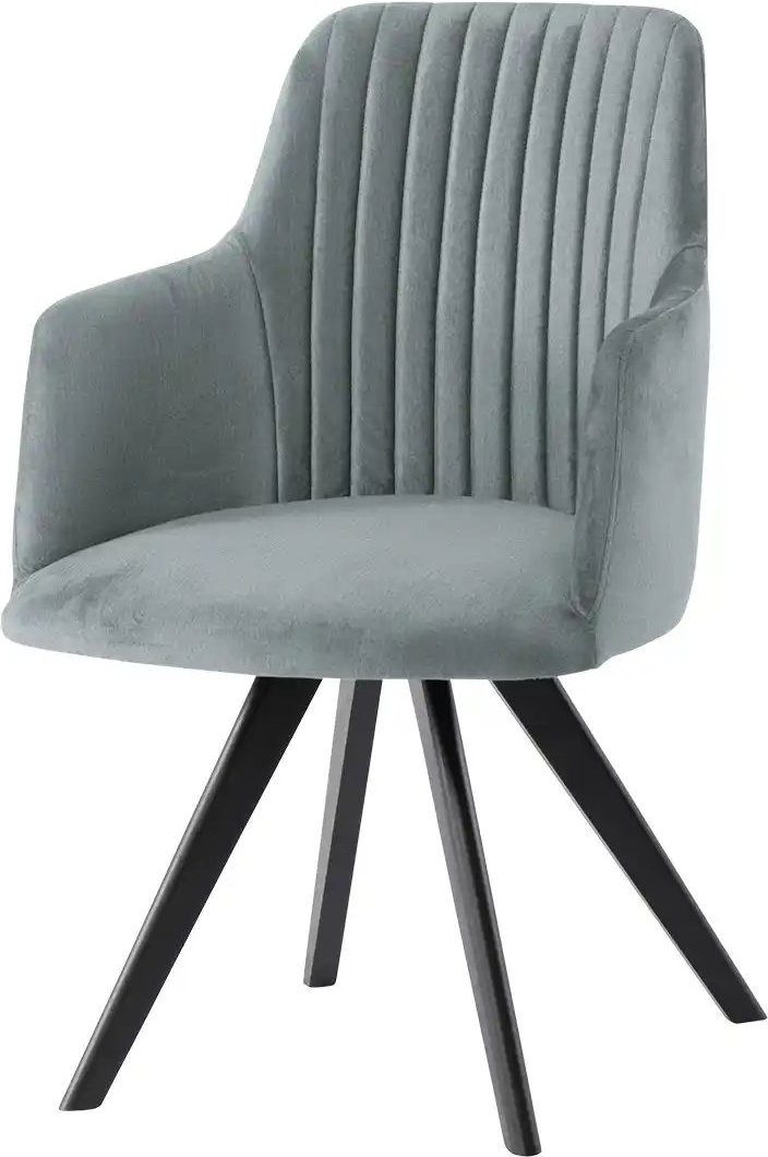 Woodford Polsterstuhl Eloy ¦ grau ¦ Maße (cm): B: 59 H: 87 T: 59.0 Stühle > Esszimmerstühle > Esszimmerstühle mit Armle...