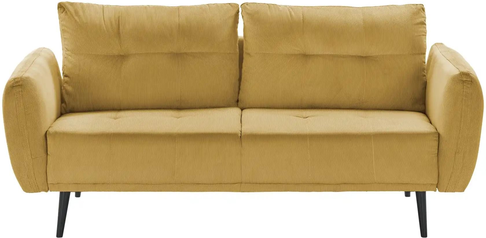 smart Einzelsofa Tori ¦ gelb ¦ Maße (cm): B: 202 H: 92 T: 89.0 Polstermöbel > Sofas > 3-Sitzer - Höffner