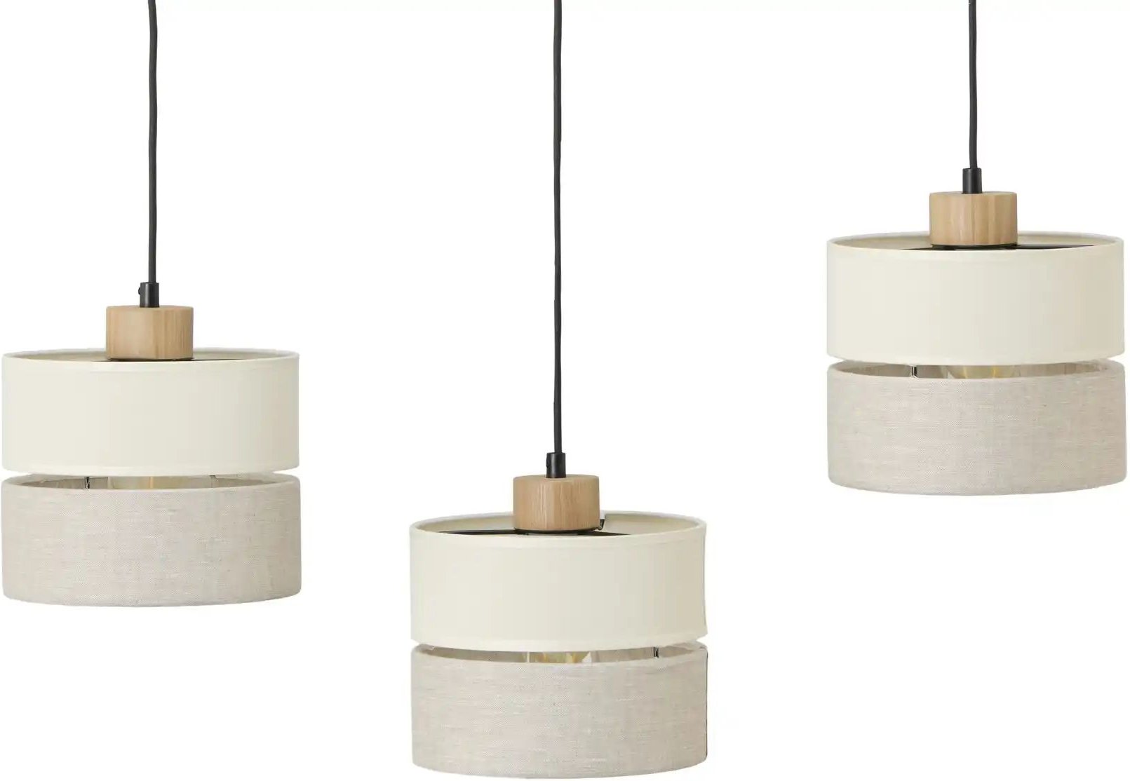 Pendelleuchte Eco ¦ creme ¦ Maße (cm): B: 77 H: 80 T: 20.0 Lampen & Leuchten > Hängeleuchten - Höffner