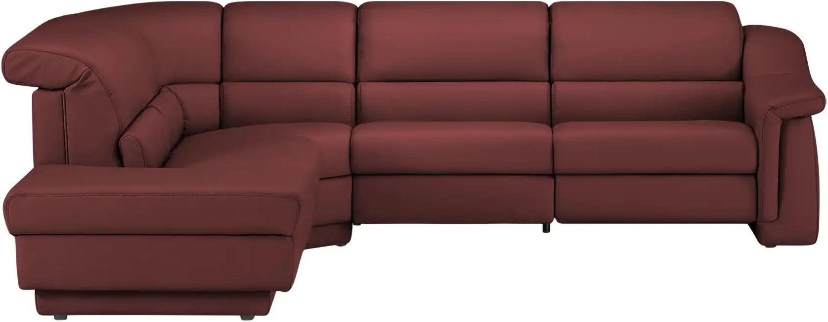 himolla Ecksofa 1301 ¦ rot ¦ Maße (cm): B: 294 H: 86 T: 256.0 Polstermöbel > Sofas > Ecksofas - Höffner