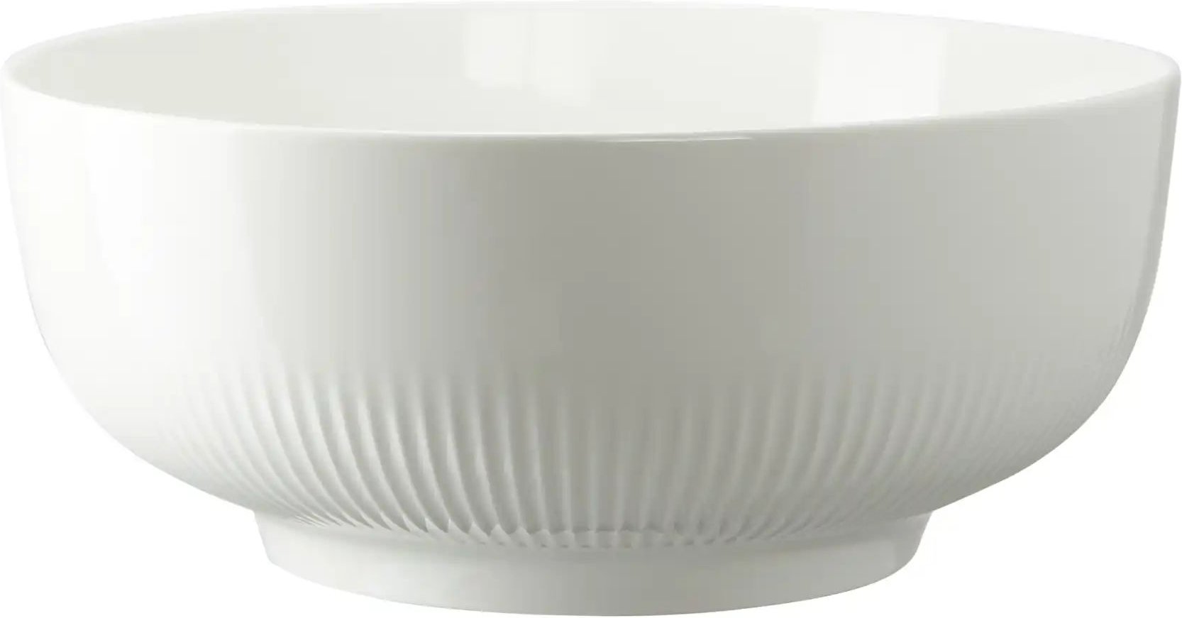 Peill+Putzler Salatschüssel Lauria ¦ weiß ¦ Porzellan ¦ Maße (cm): H: 12 Ø: 28 Geschirr > Einzelgeschirrteile - Höffne...