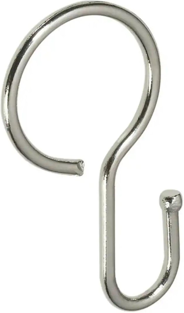 Mydeco Seilhaken 20er Set ¦ silber ¦ Stahl ¦ Maße (cm): B: 4,6 H: 0,2 Gardinen & Rollos > Gardinenstangen & Zubehör > ...