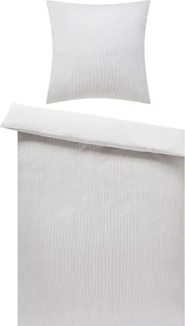 Janine Feinbiber Wendebettwäsche  Davos ¦ grau ¦ Maße (cm): B: 135 Bettwaren > Bettwäsche > Bettwäsche Winter - Höffner