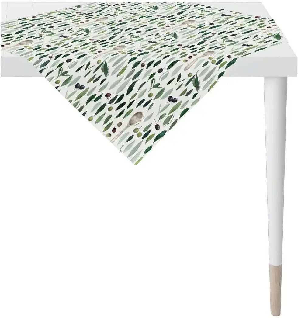 Apelt Tischdecke ¦ grün ¦ Baumwollmischgewebe ¦ Maße (cm): B: 100 H: 0,5 Tischwäsche & Küchentextilien > Tischdecken -...