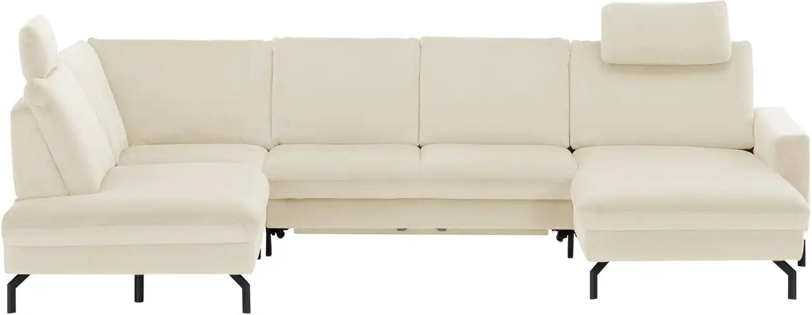 meinSofa Wohnlandschaft  Grace ¦ creme ¦ Maße (cm): B: 332 H: 89 T: 220.0 Polstermöbel > Sofas > Schlafsofas - Höffner