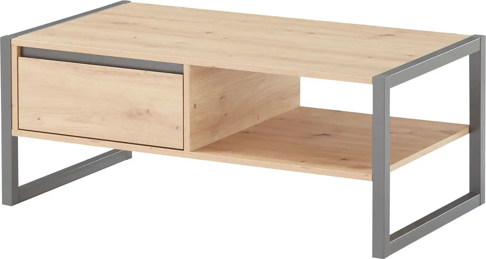 Couchtisch mit Schubkasten Fiano ¦ holzfarben ¦ Maße (cm): B: 55 H: 40 Tische > Couchtische > Couchtische rechteckig - H...