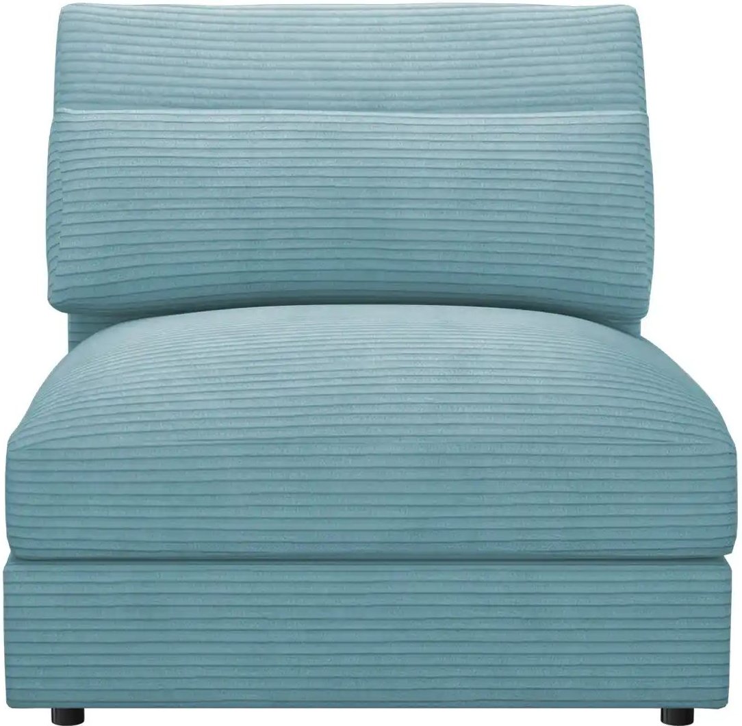 Element Einsitzer ohne Armlehne Branna ¦ türkis/petrol ¦ Maße (cm): B: 90 H: 88 T: 120.0 Polstermöbel > Sofas > Modulsof...