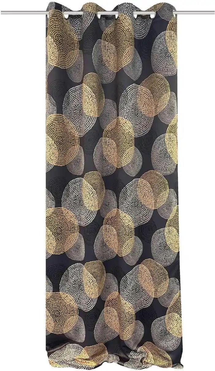 HOME Wohnideen Verdunklungsvorhang ¦ schwarz ¦ Synthetik ¦ Maße (cm): B: 135 H: 245 Gardinen & Rollos > Gardinen & Vor...