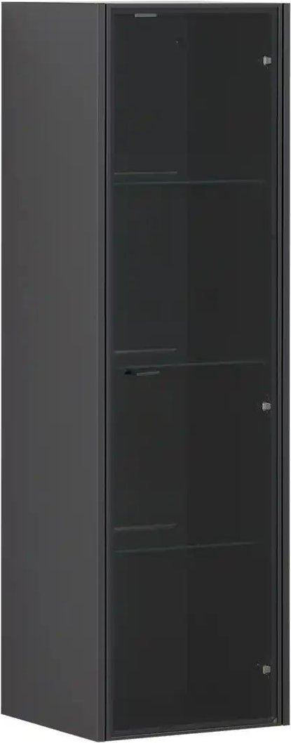 Hängevitrine Light Line 10 ¦ grau ¦ Maße (cm): B: 43 H: 141 T: 40.0 Schränke > Hängeschränke - Höffner