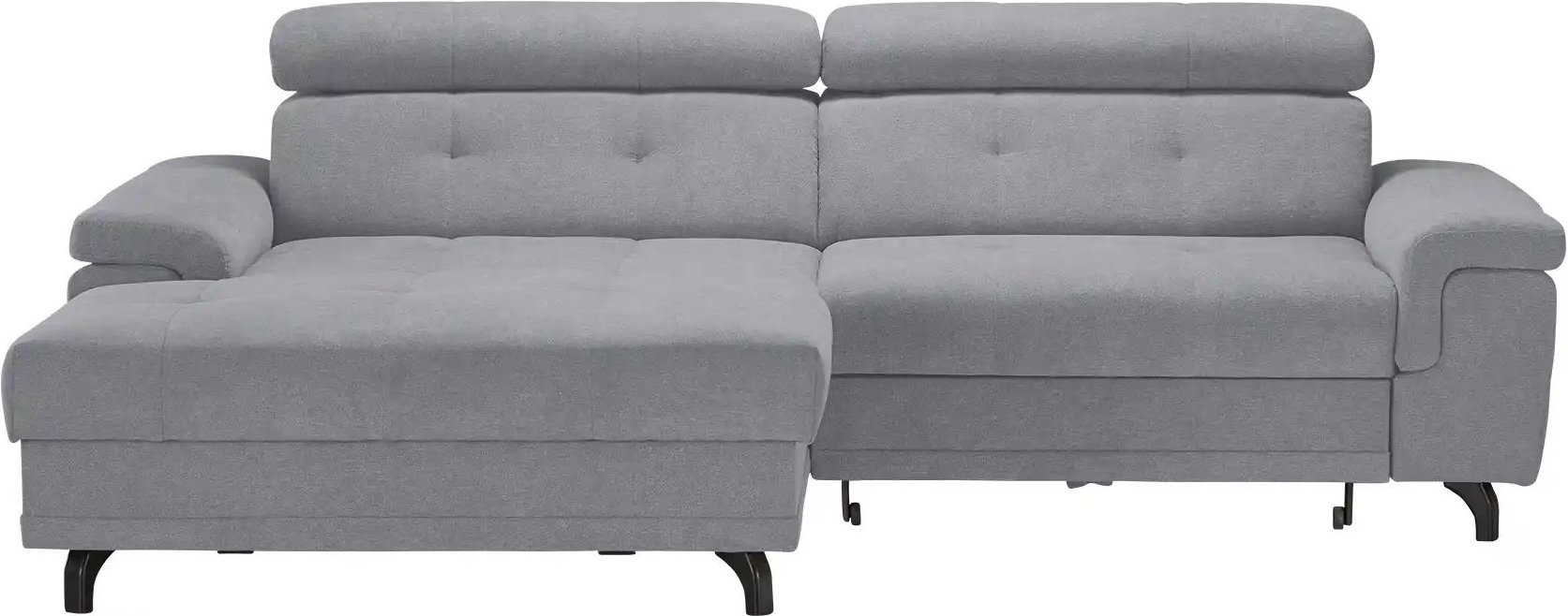 Ecksofa mit Schlaffunktion Frieda ¦ grau ¦ Maße (cm): B: 265 H: 87 T: 180.0 Polstermöbel > Sofas > Ecksofas - Höffner