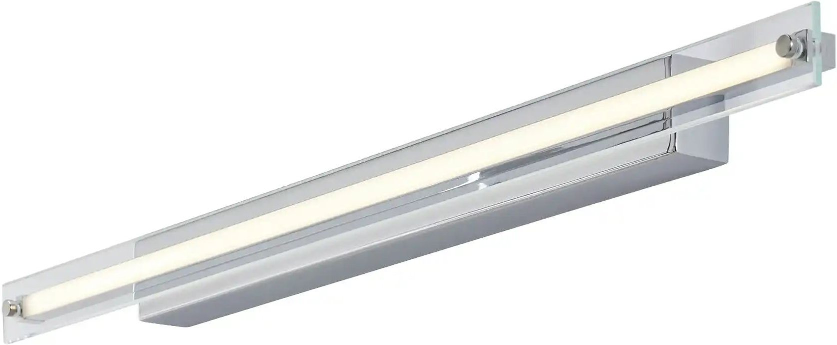 Paul Neuhaus LED-Bad-Wandleuchte chrom ¦ silber ¦ Maße (cm): B: 60 H: 5,5 T: 4.2 Lampen & Leuchten > Wandleuchten - H...