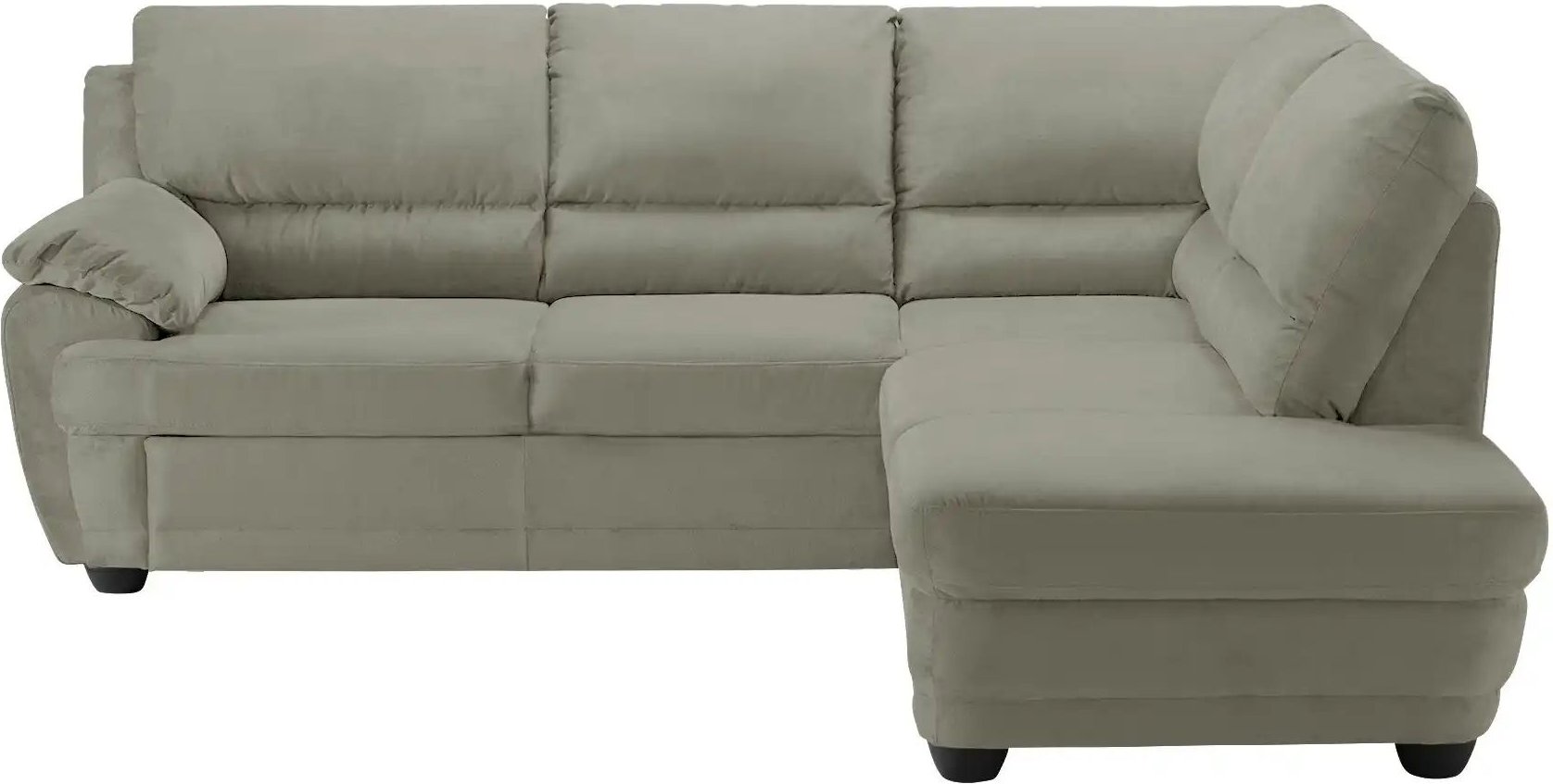 uno Ecksofa Nebolo ¦ grau ¦ Maße (cm): B: 245 H: 97 T: 222.0 Polstermöbel > Sofas > 3-Sitzer - Höffner