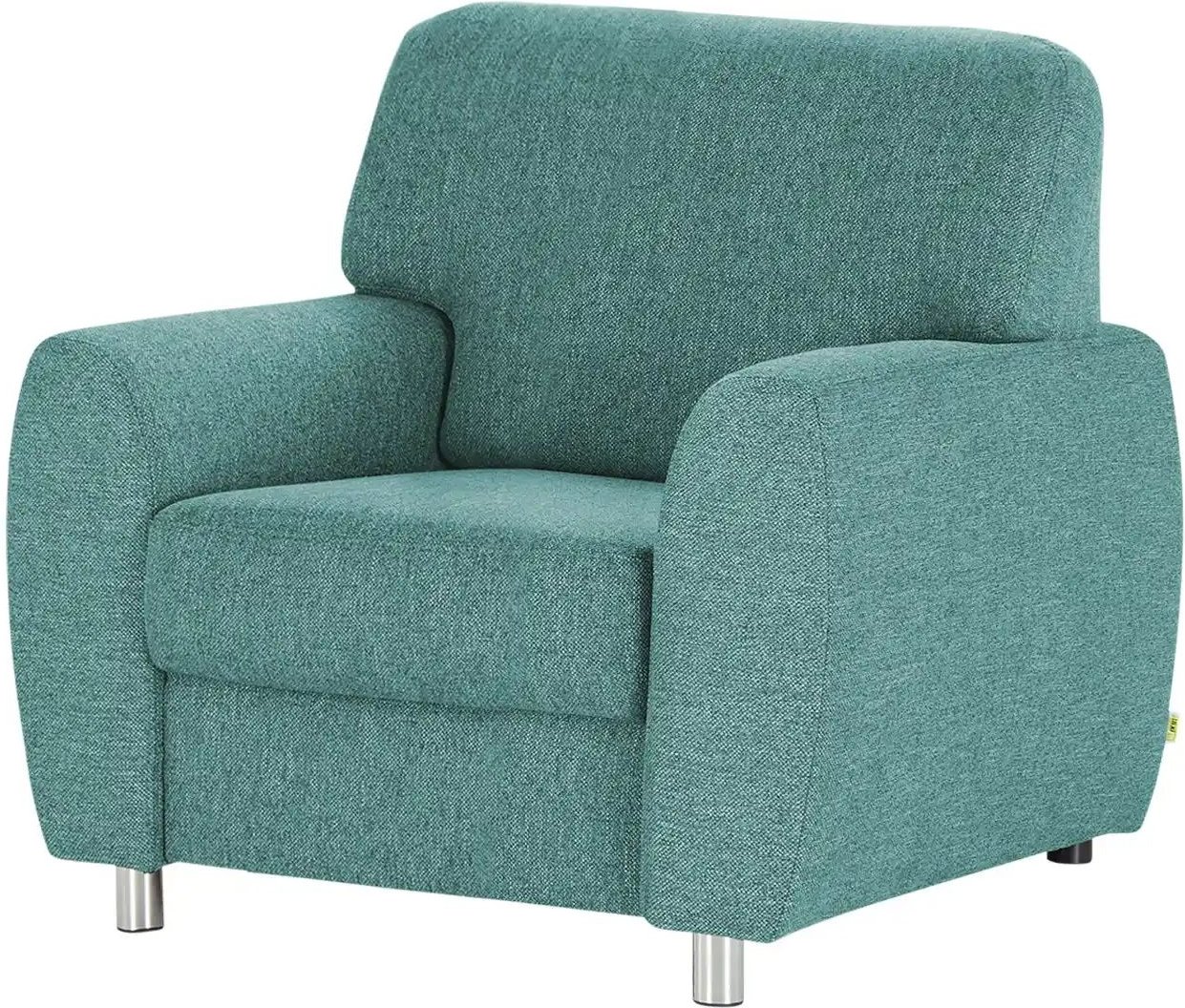 smart Sessel Valencia ¦ türkis/petrol ¦ Maße (cm): B: 96 H: 90 T: 93.0 Polstermöbel > Sessel > Relaxsessel - Höffner