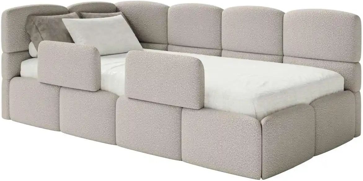 Selsey Polsterliege mit Rausfallschutz Cloudy ¦ beige ¦ Maße (cm): B: 220 H: 88 Kindermöbel > Kinderbetten - Höffner