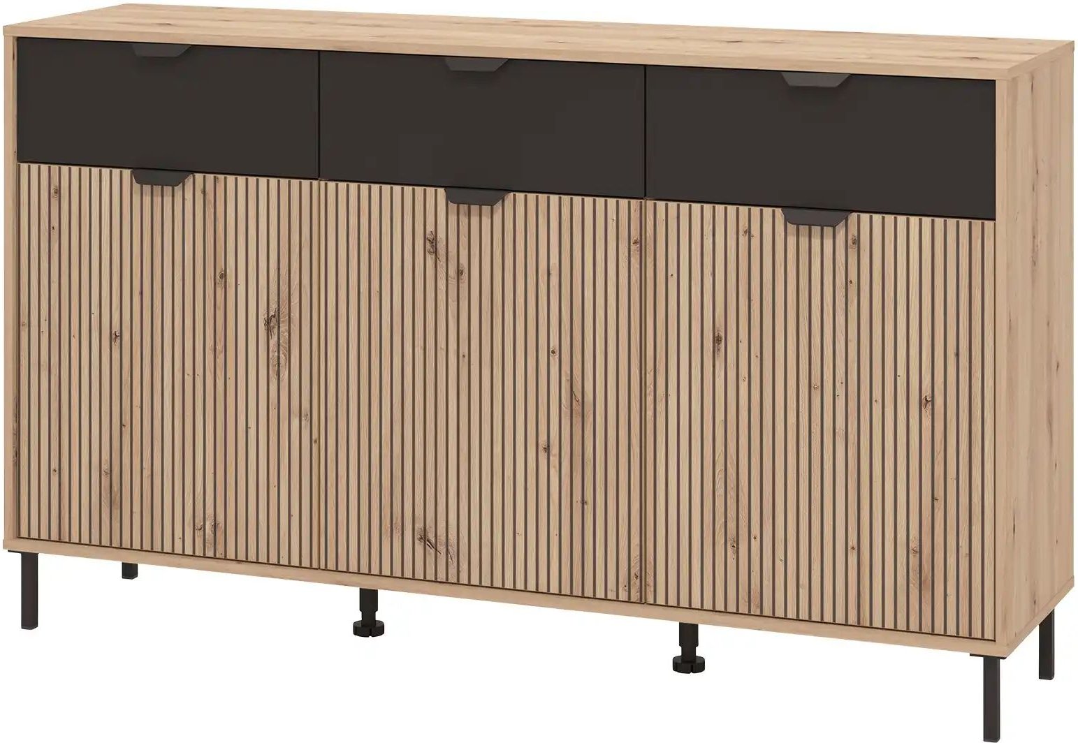 Sideboard Mayenne ¦ Maße (cm): B: 157 H: 92,5 T: 40.0 Kommoden & Sideboards > Sideboards - Höffner