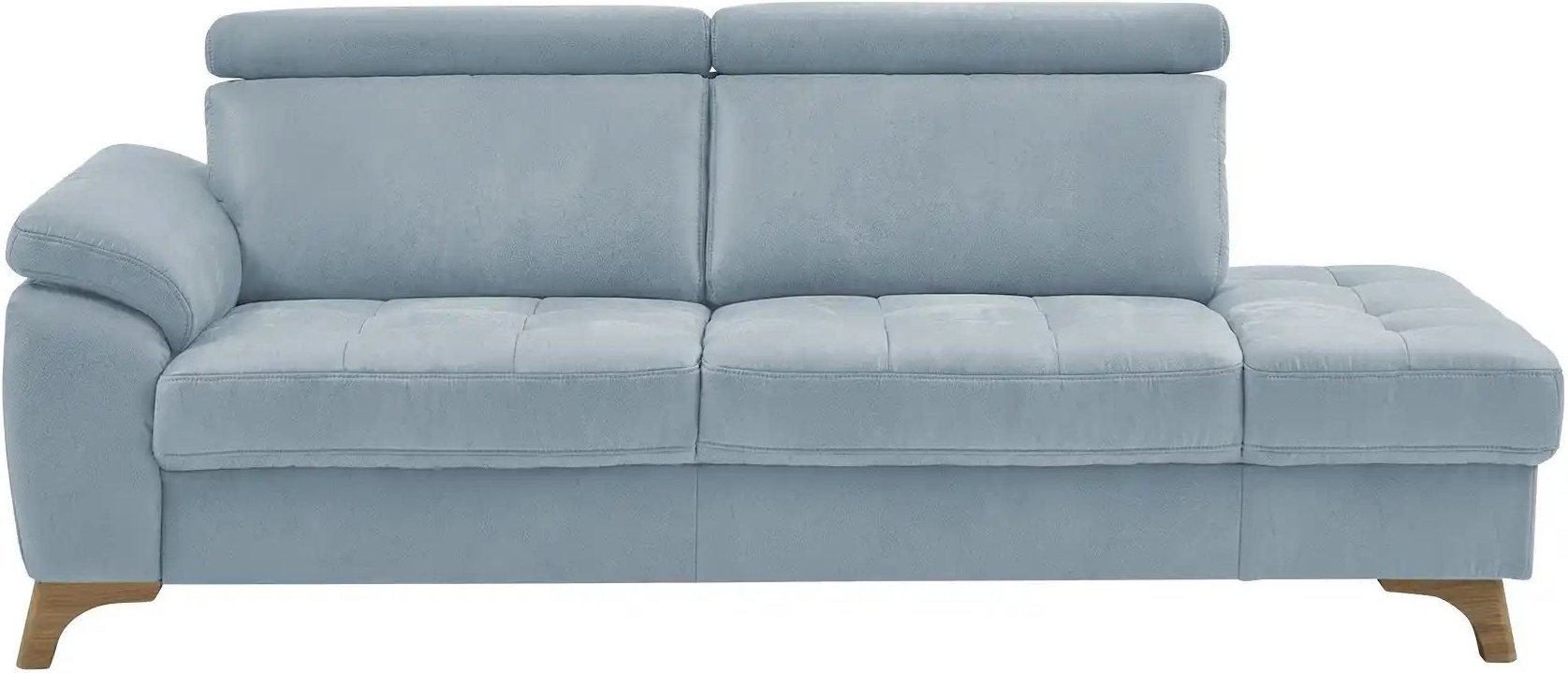 meinSofa Recamiére Chloris ¦ blau ¦ Maße (cm): B: 221 H: 107 T: 102.0 Polstermöbel > Ottomanen & Recamiere - Höffner