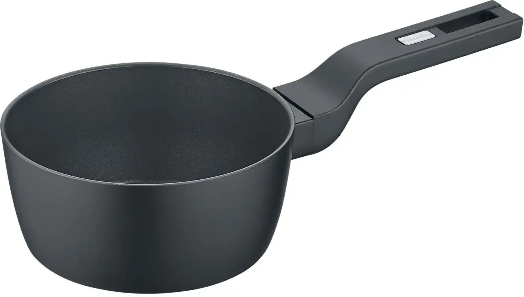 Berndes Stielkasserolle b.smart ¦ schwarz ¦ Aluminium ¦ Maße (cm): H: 7,8 Ø: 16 Töpfe & Pfannen & Zubehör > Töpfe - Hö...