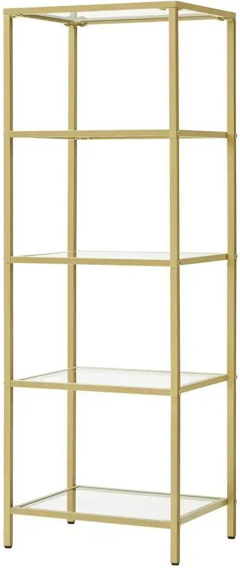 Standregal ¦ gold ¦ Maße (cm): B: 40 H: 124,5 Regale > Standregale - Höffner