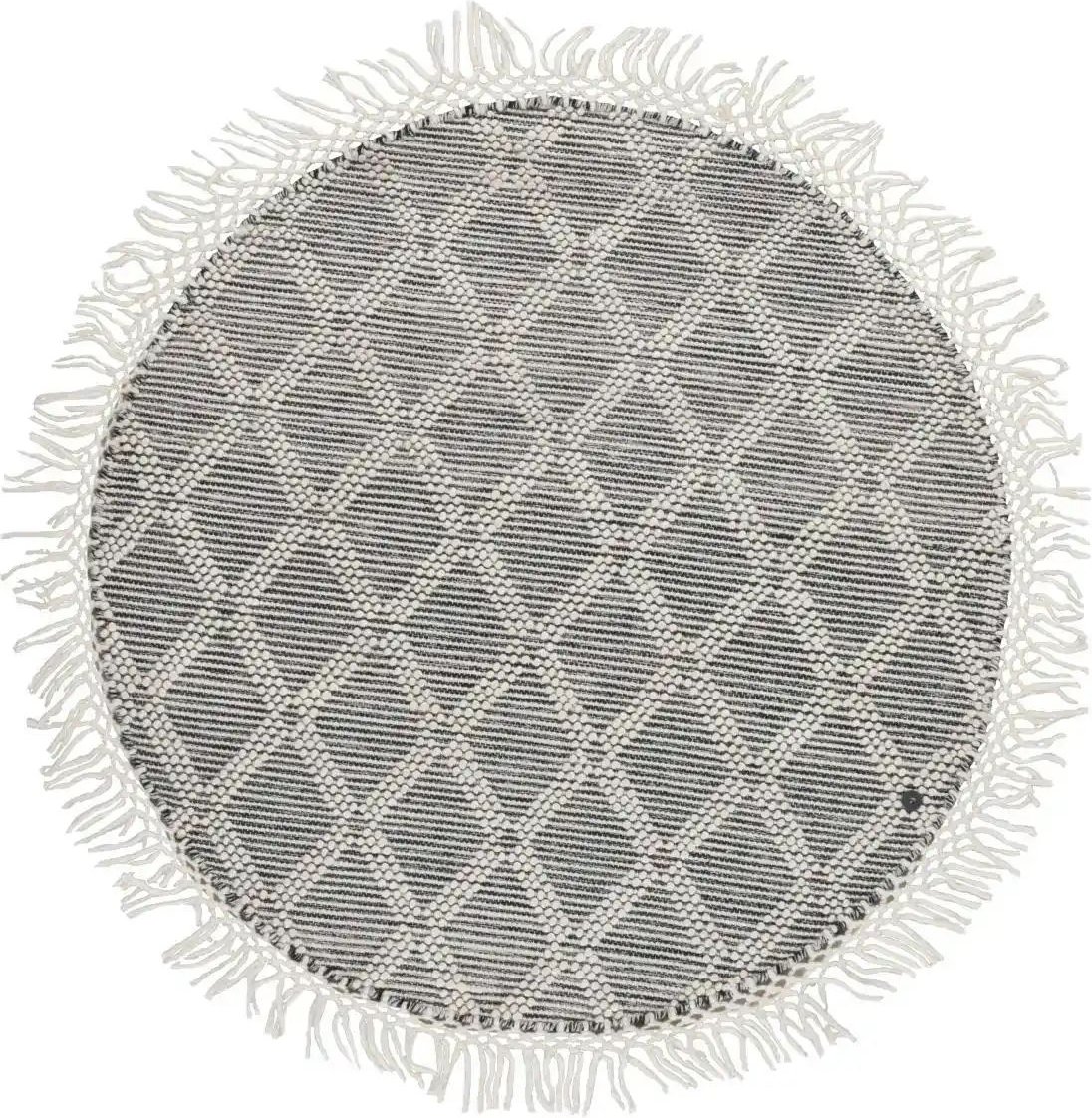 Tom Tailor Teppich Macra ¦ beige ¦ Wolle ¦ Maße (cm): H: 1 Ø: 140 Teppiche > Läufer - Höffner