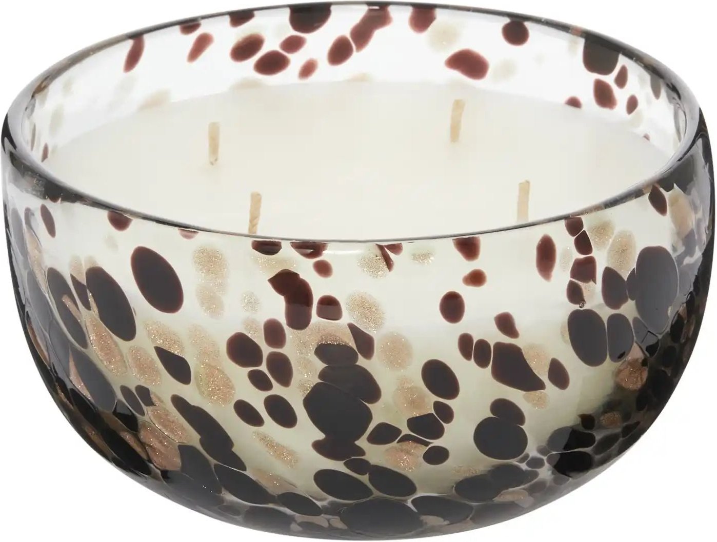 Kerze im Glas ¦ mehrfarbig ¦ Paraffin,Glas ¦ Maße (cm): H: 8,25 Ø: 14.6 Accessoires > Kerzen & Kerzenständer - Höffne...