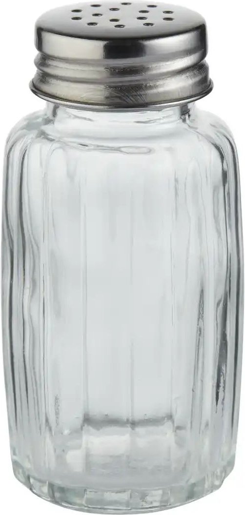 Gewürzstreuer ¦ Glas,Edelstahl ¦ Maße (cm): H: 8 Ø: 4 Küchenzubehör & Helfer > Küchenhelfer - Höffner