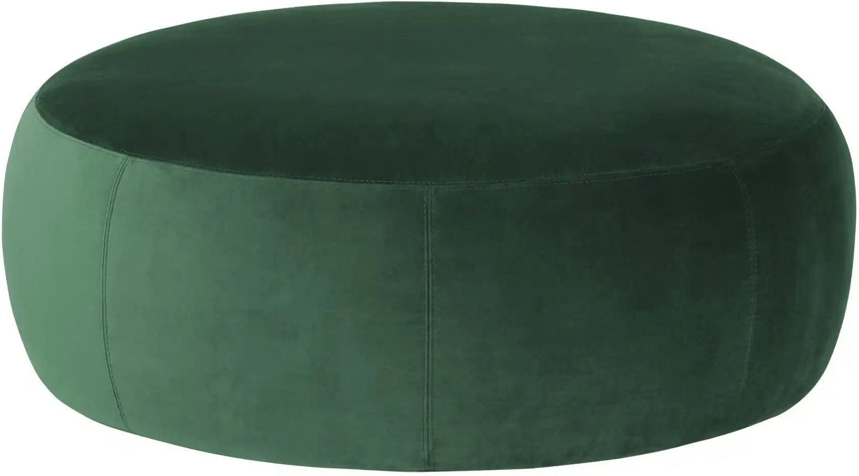 Samt Hocker Amadi ¦ grün ¦ Maße (cm): B: 105 H: 40 Polstermöbel > Hocker - Höffner