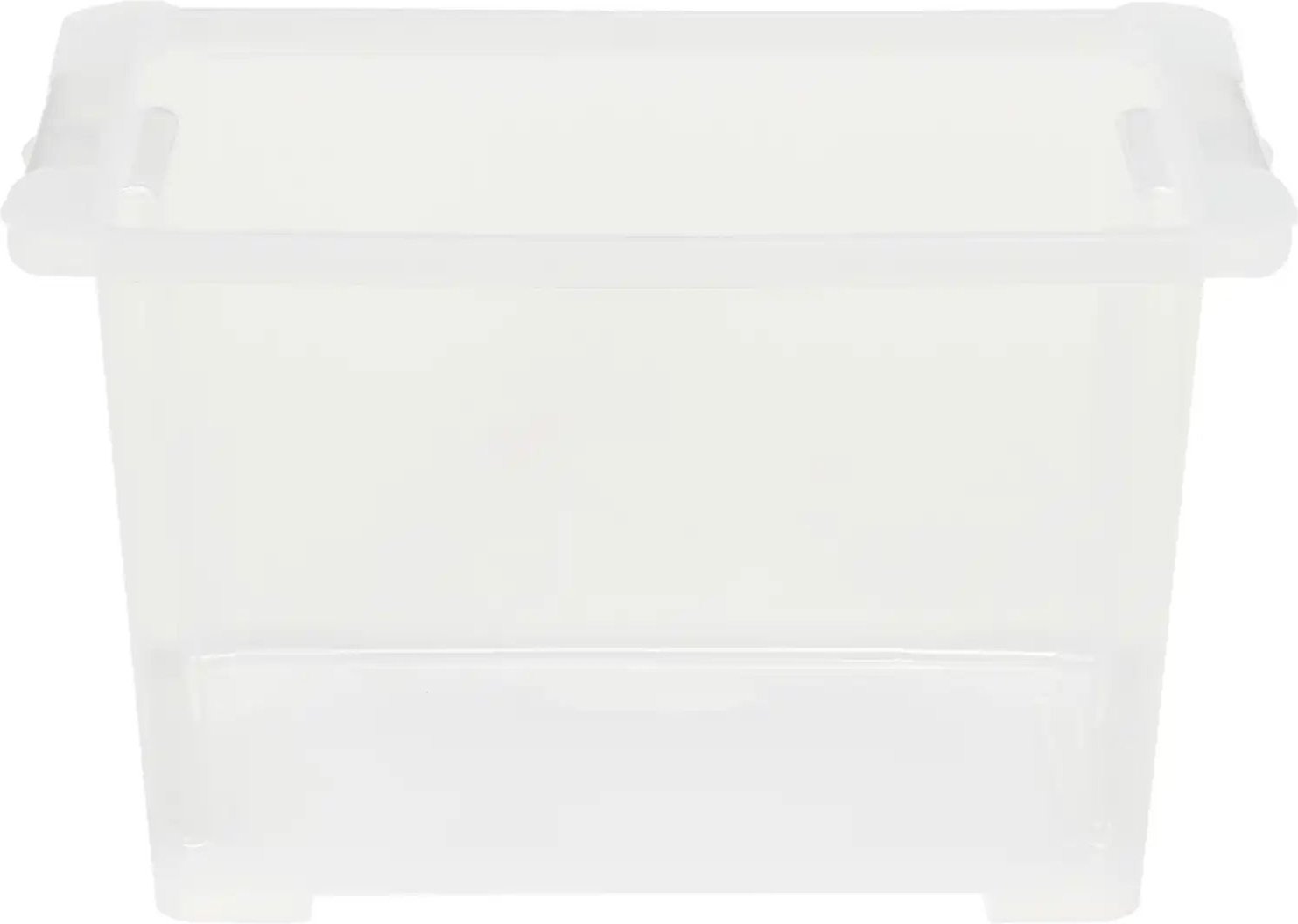 Thumbnail - Rotho Aufbewahrungsbox EVO EASY ¦ transparent/klar ¦ Kunststoff ¦ Maße (cm): B: 27,9 H: 22,8 Aufbewahrung > Aufbewahrun...