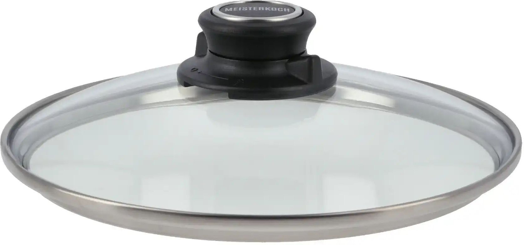 Meisterkoch Sicherheitsglasdeckel 20 cm Universal ¦ transparent/klar ¦ Glas,Edelstahl Ø: 20 Töpfe & Pfannen & Zubehör >...