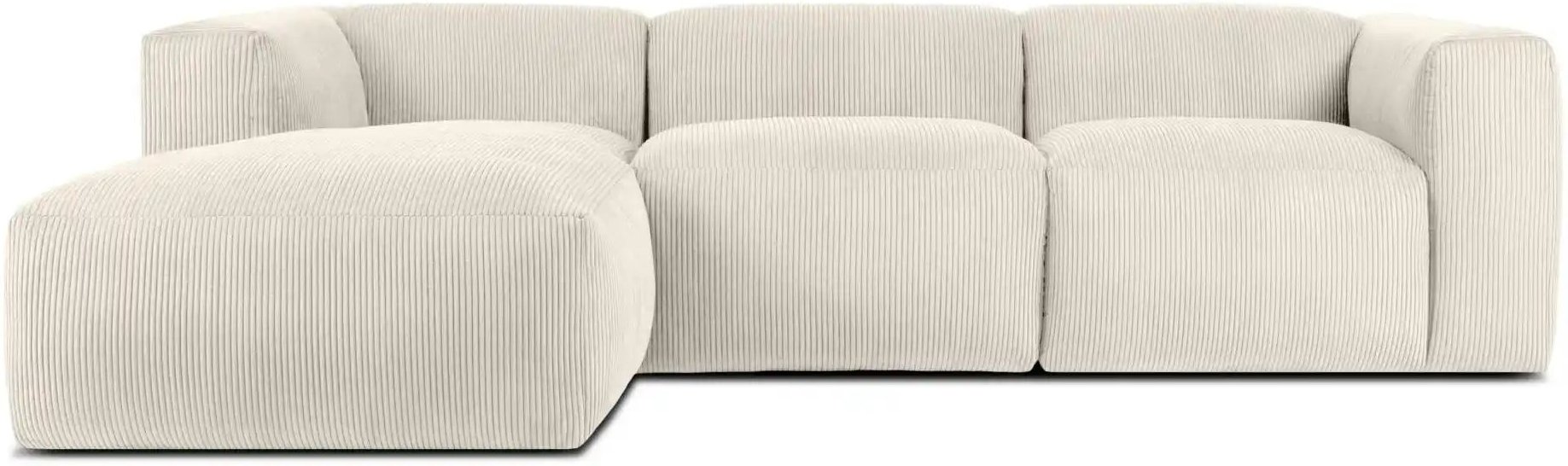 Thumbnail - KONSIMO Ecksofa Buffo ¦ creme ¦ Maße (cm): B: 285 H: 73 Polstermöbel > Sofas > Ecksofas - Höffner