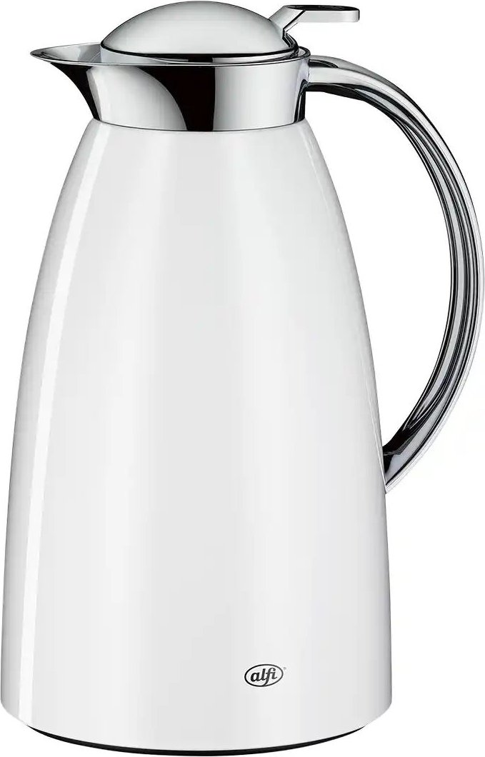 alfi Isolierkanne GUSTO ¦ weiß ¦ Edelstahl,Glas Kaffee & Tee > Kaffee- & Isolierkannen - Höffner