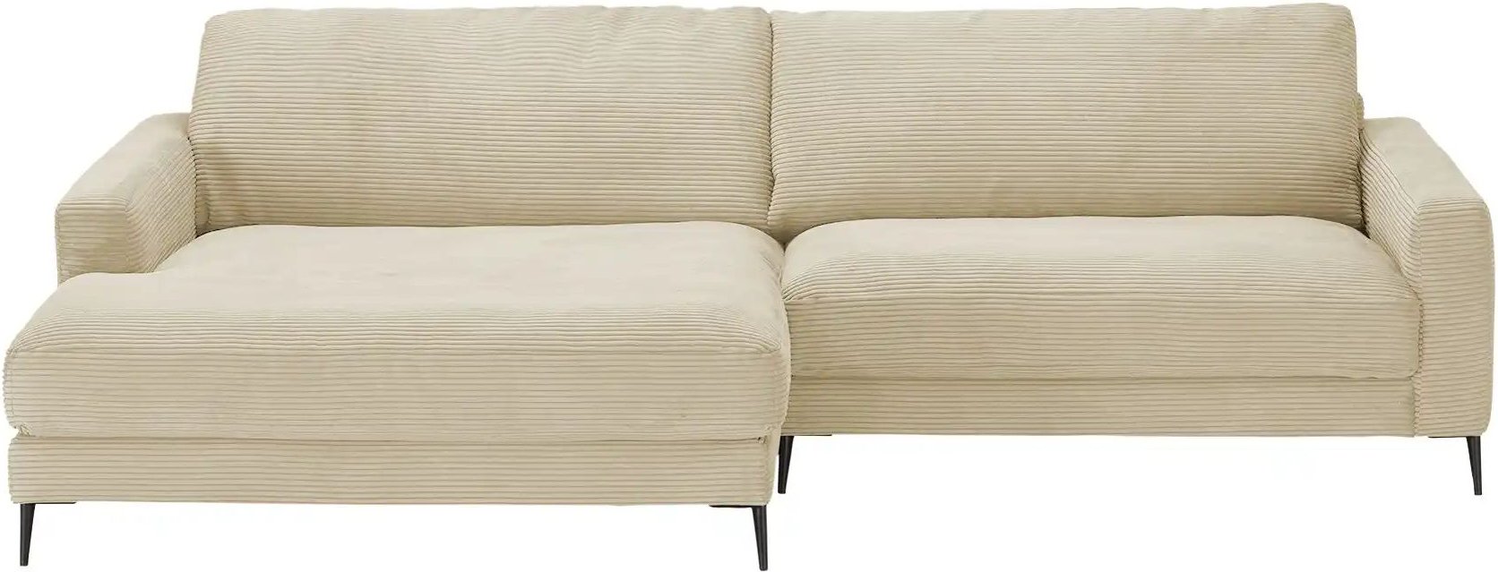 Gray & Jones Cord-Sofa CAP FERRAT 1.2 ¦ beige ¦ Maße (cm): B: 272 H: 84 T: 190.0 Polstermöbel > Sofas > Ecksofas - Höff...
