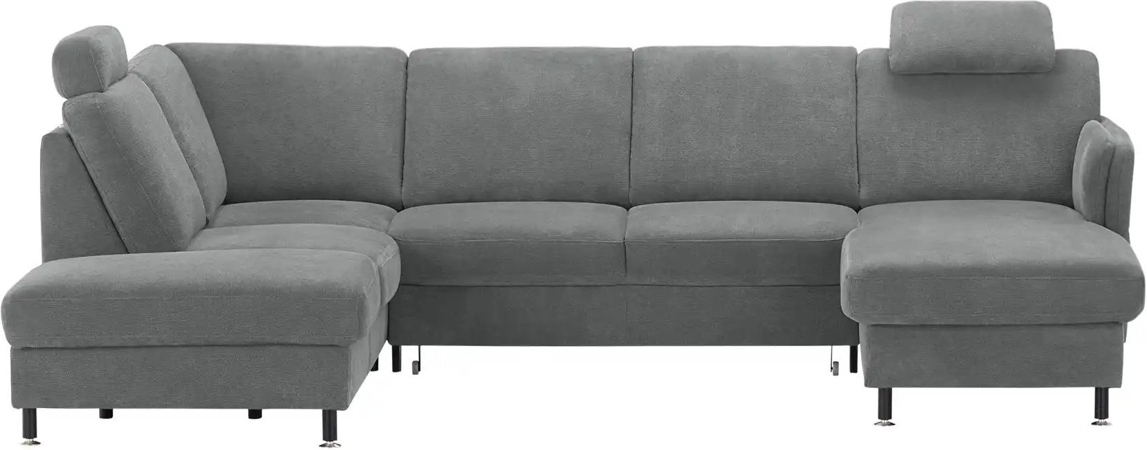 meinSofa Wohnlandschaft  Veit ¦ grau ¦ Maße (cm): B: 305 H: 90 T: 200.0 Polstermöbel > Sofas > Schlafsofas - Höffner