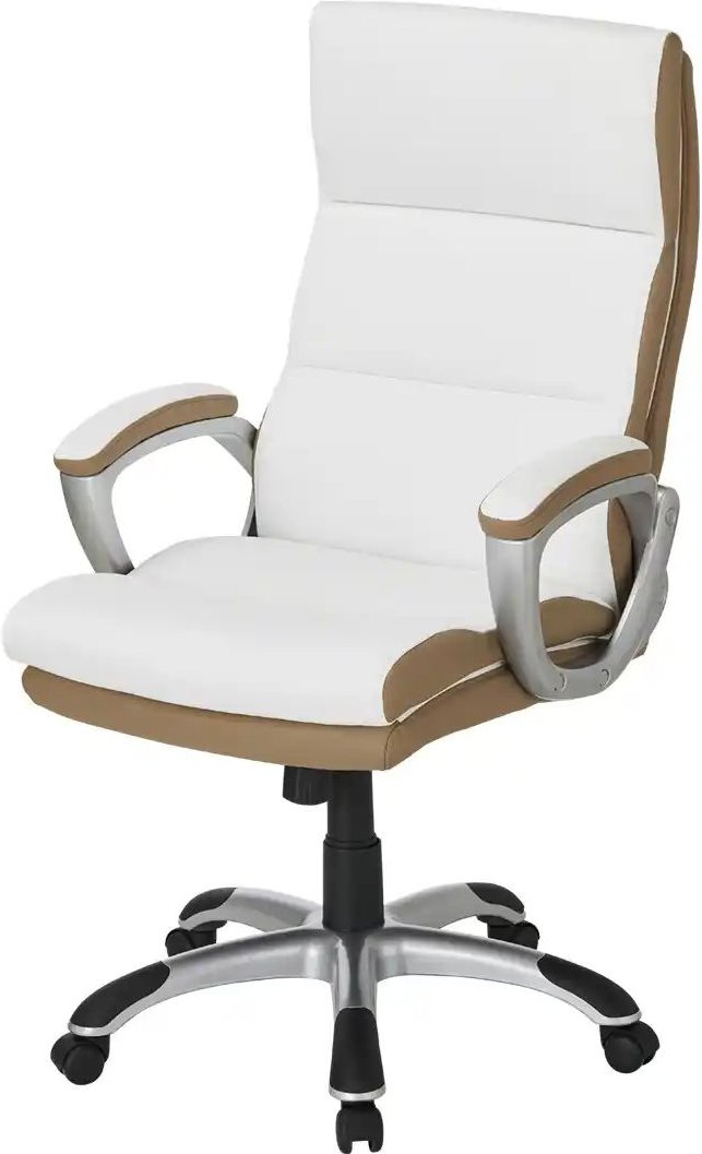 Chefsessel beige & weiß Weißach 2 ¦ beige Stühle > Bürostühle - Höffner