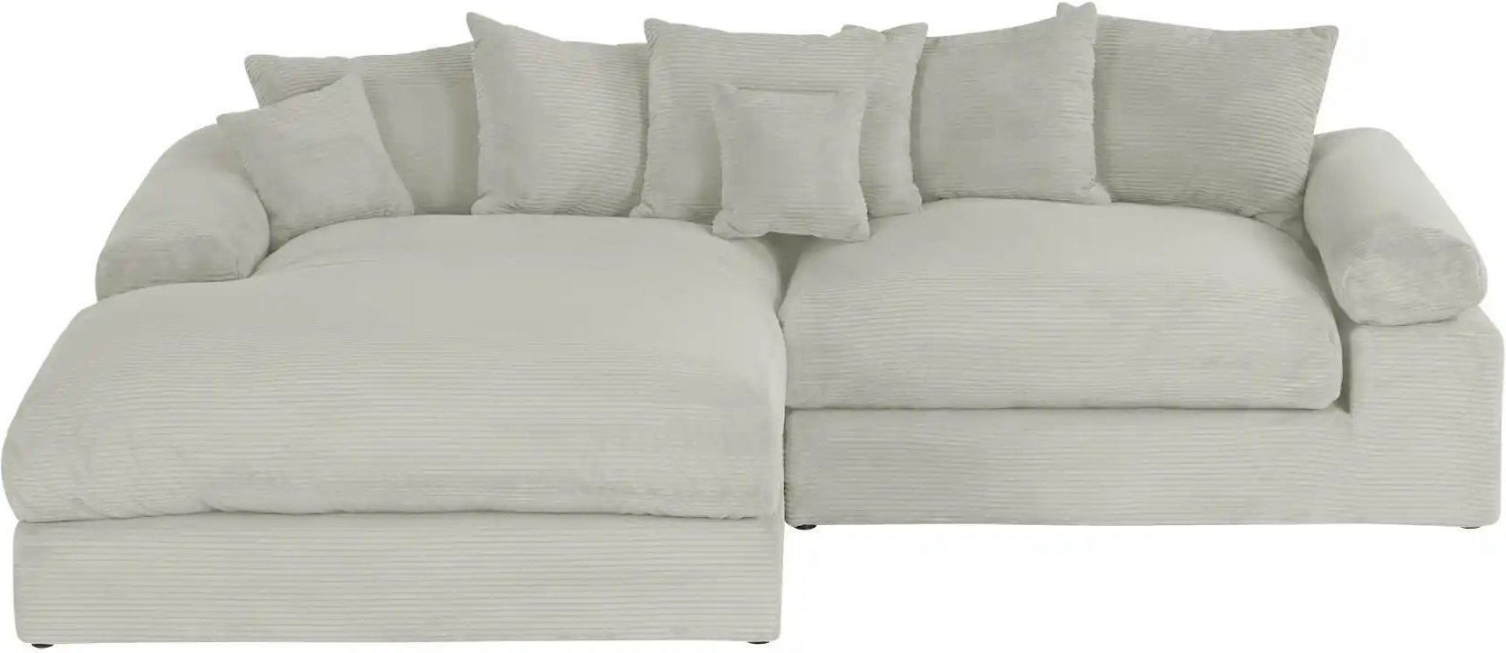 smart Ecksofa Lionore ¦ grau ¦ Maße (cm): B: 265 H: 86 T: 203.0 Polstermöbel > Sofas > 3-Sitzer - Höffner