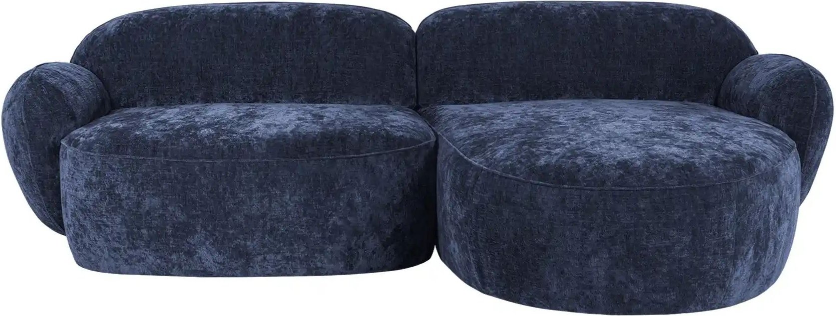 SOHO Ecksofa Bubble ¦ blau ¦ Maße (cm): B: 236 H: 80 T: 164.0 Polstermöbel > Sofas > Ecksofas - Höffner