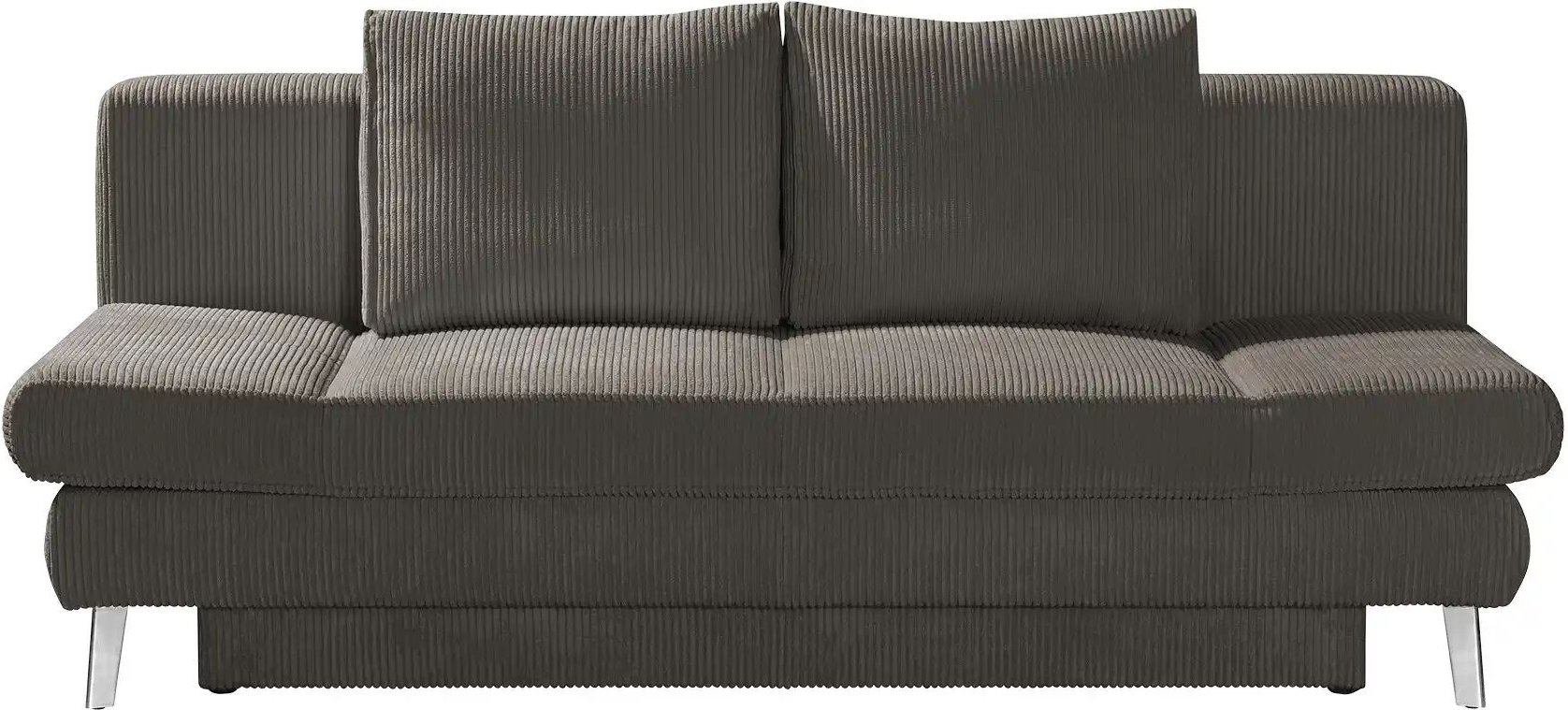 Schlafsofa mit Bettkasten Sidney ¦ braun ¦ Maße (cm): B: 200 H: 85 T: 90.0 Polstermöbel > Sofas > 2-Sitzer - Höffner