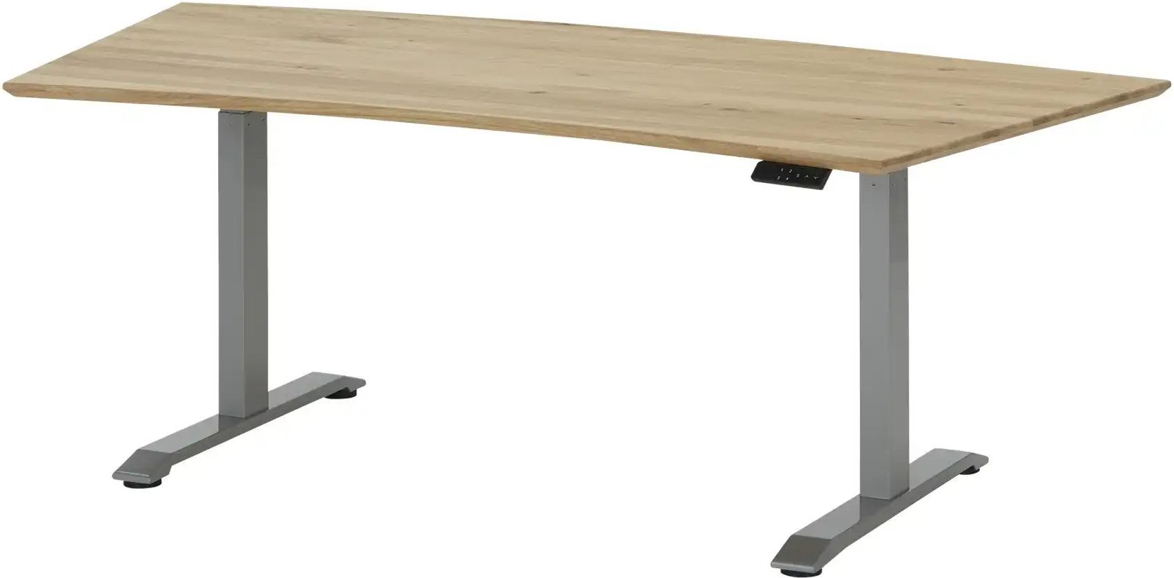 Schreibtisch SOLIDLine ¦ holzfarben ¦ Maße (cm): B: 180 H: 65 T: 80.0 Tische > Schreibtische - Höffner