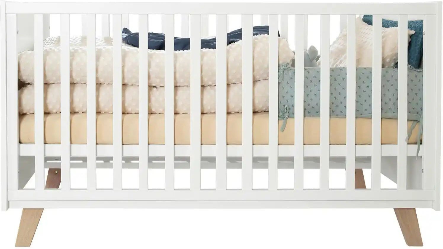 Roba Kombi-Kinderbett Smile ¦ weiß ¦ Maße (cm): B: 76 H: 90,5 Baby > Babymöbel > Babybetten - Höffner