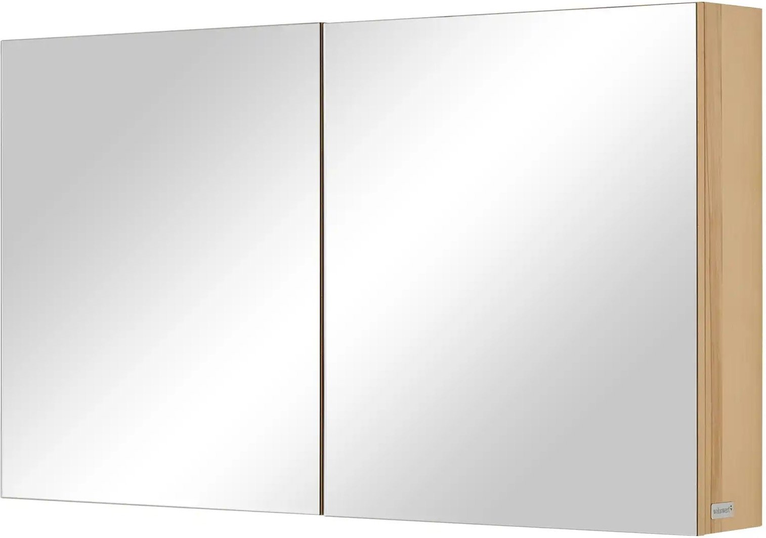 Wohnwert Spiegelschrank Capri ¦ holzfarben ¦ Maße (cm): B: 120 H: 70 T: 18.0 Schränke > Badschränke > Spiegelschränke -...