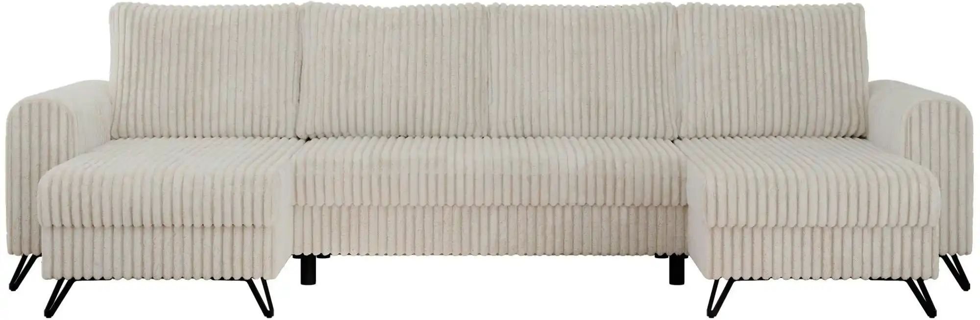 Wohnlandschaft Beige ¦ beige ¦ Maße (cm): B: 312 H: 90 Polstermöbel > Sofas > Wohnlandschaften - Höffner
