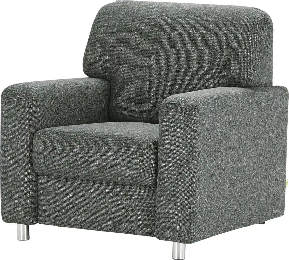 smart Sessel Valencia ¦ grau ¦ Maße (cm): B: 88 H: 90 T: 93.0 Polstermöbel > Sessel > Relaxsessel - Höffner