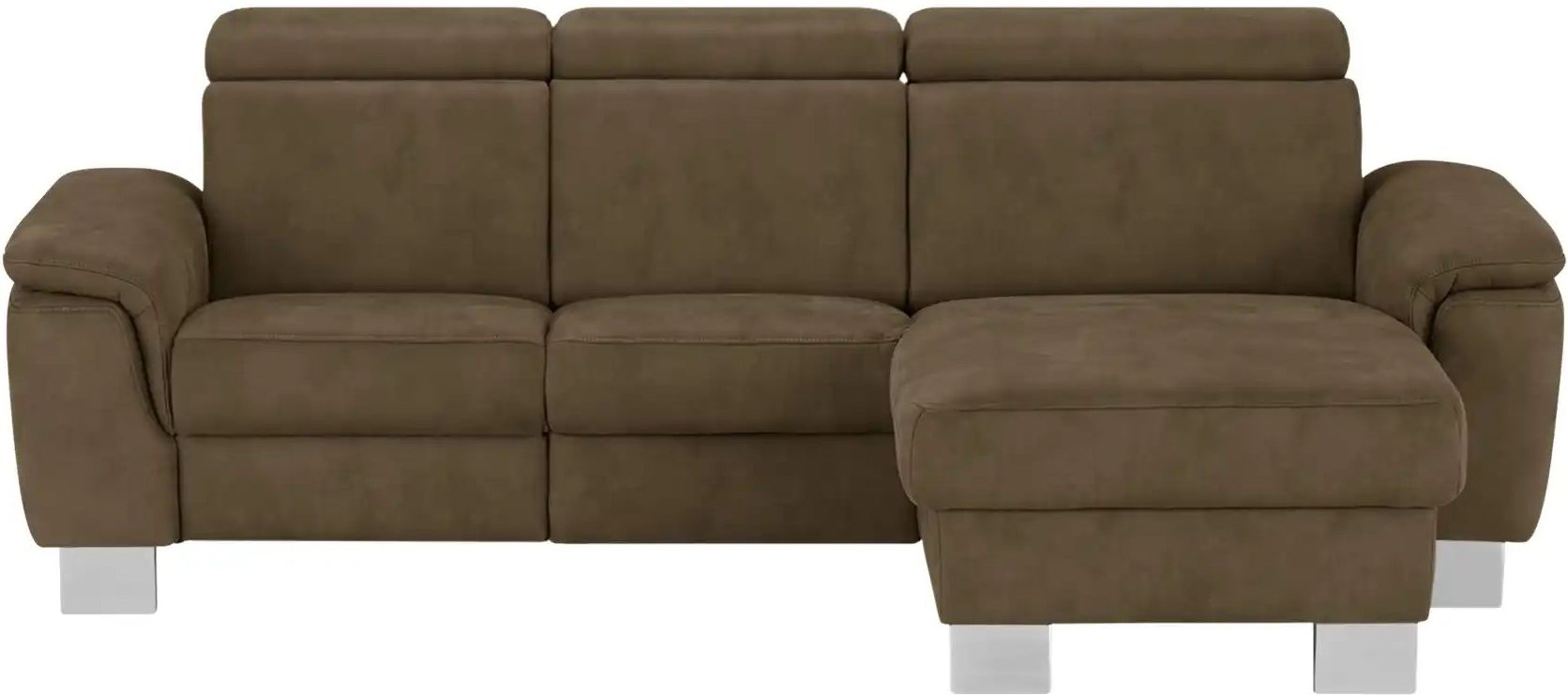 Mein Sofa bold Ecksofa Beata ¦ braun ¦ Maße (cm): B: 234 H: 80 T: 163.0 Polstermöbel > Sofas > 3-Sitzer - Höffner