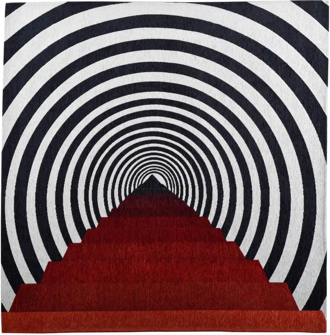 Gino Falcone Teppich Cosima ¦ rot ¦ Synthetische Fasern ¦ Maße (cm): B: 100 H: 0,3 Teppiche > Kurzflorteppiche - Höffne...