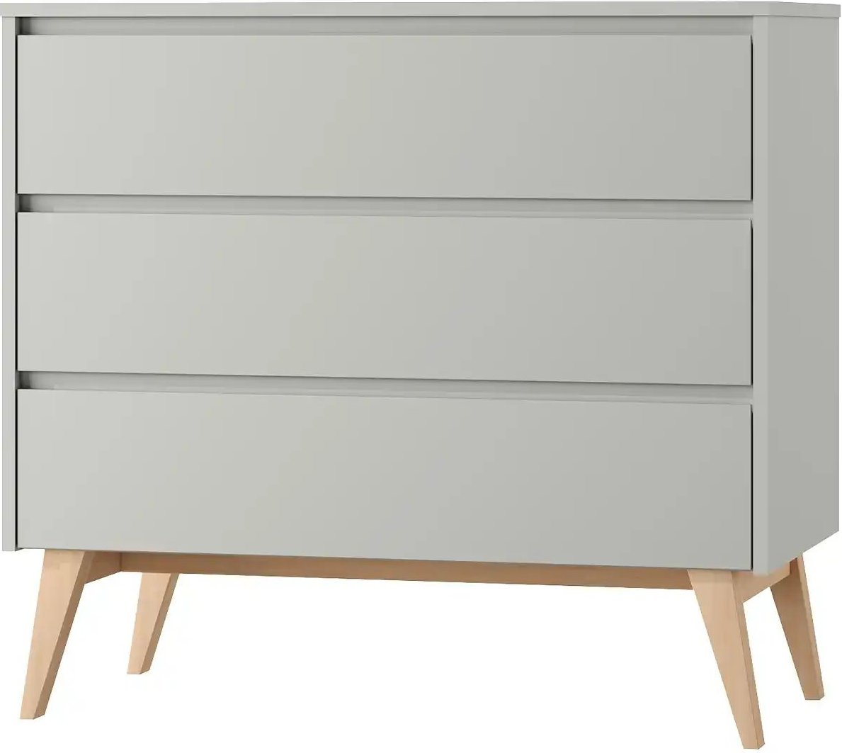 pinio Kommode Swing ¦ grau ¦ Maße (cm): B: 100 H: 92 T: 52.5 Kommoden & Sideboards > Kommoden - Höffner